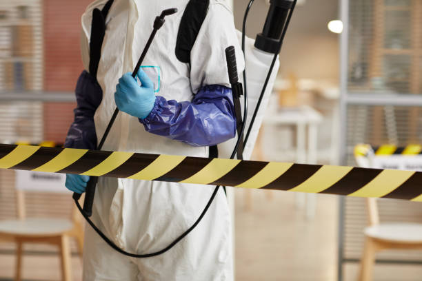 Professional Hoarding Cleanup technician working in Trenton, NJ
